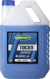 Готовий антифриз Oil right А-40 синій -30 °C