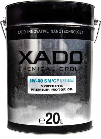 Моторное масло Xado Atomic SM/CF 5W-40 20 л на Seat Terra
