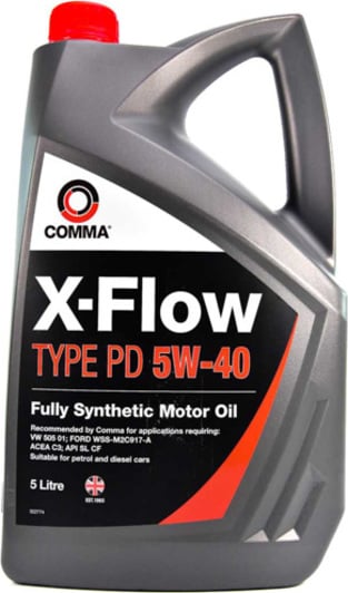 Моторна олива Comma X-Flow Type PD 5W-40 5 л на Chevrolet Beretta