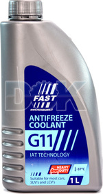 Готовий антифриз Fast G11 синій -37 °C