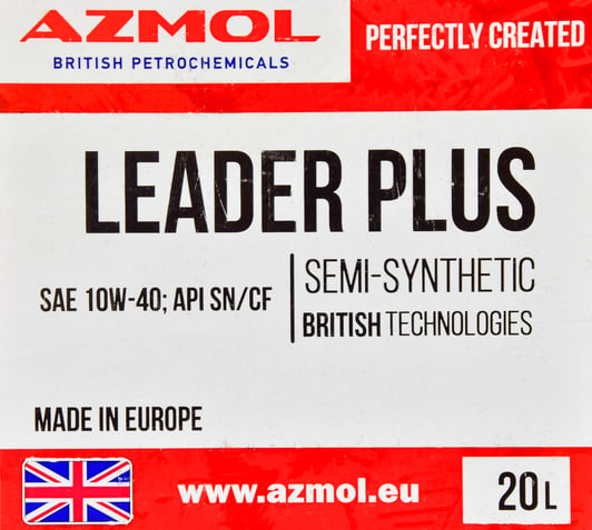 Моторное масло Azmol Leader Plus 10W-40 20 л на Hyundai Terracan