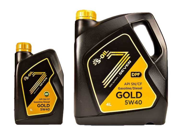 Моторное масло S-Oil Seven Gold 5W-40 для Opel Monterey на Opel Monterey