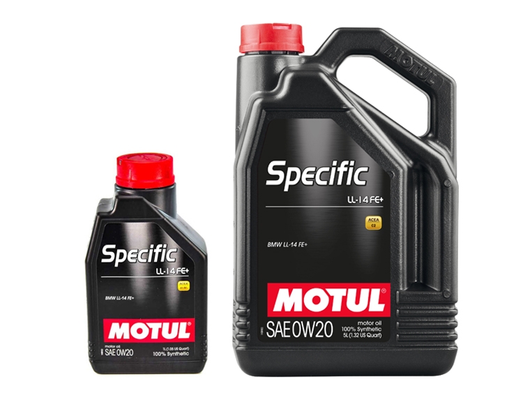 Моторна олива Motul Specific LL-14 FE+ 0W-20 на Peugeot 107