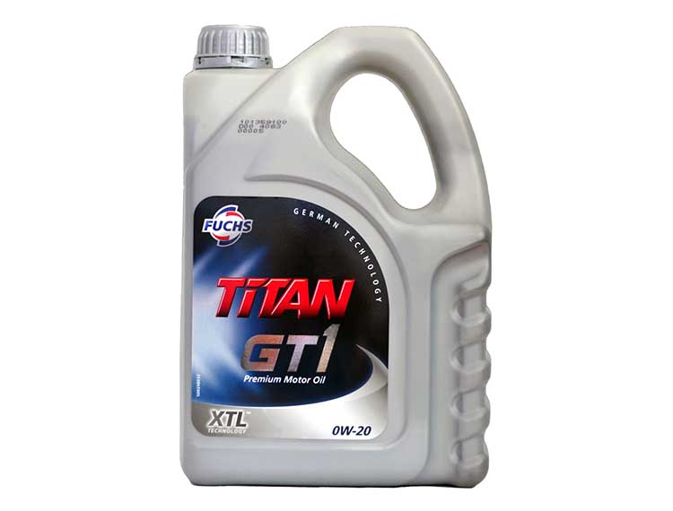 

Моторное масло Fuchs Titan Gt1 0W-20 синтетическое 0w20titangt14l