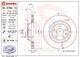 Тормозной диск Brembo 09.9768.11 для Audi TT