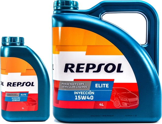 Моторна олива Repsol Elite Injection 5W-40 на Renault Clio