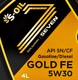 Моторное масло S-Oil Seven Gold FE 5W-30 для Suzuki Alto 4 л на Suzuki Alto