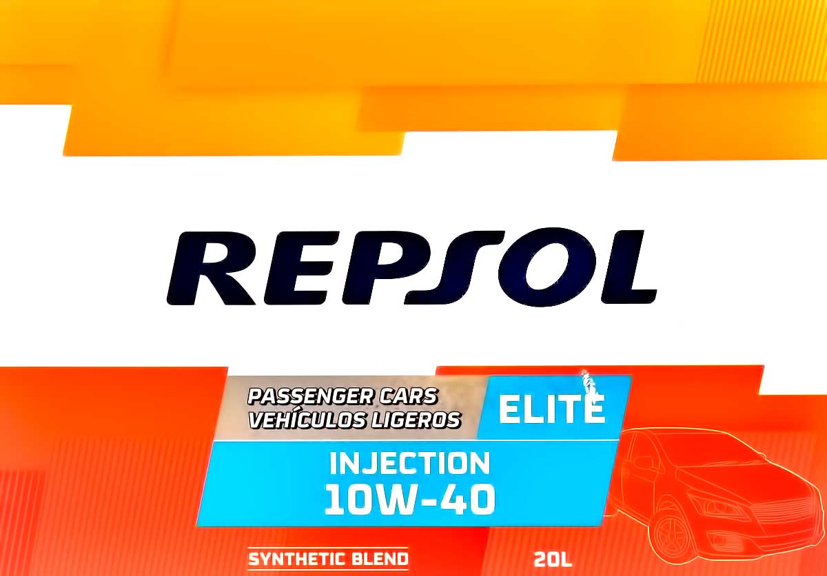 Моторна олива Repsol Elite Injection 10W-40 20 л на Toyota Hiace