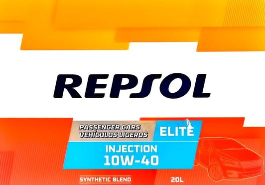 Моторна олива Repsol Elite Injection 10W-40 20 л на Opel Astra