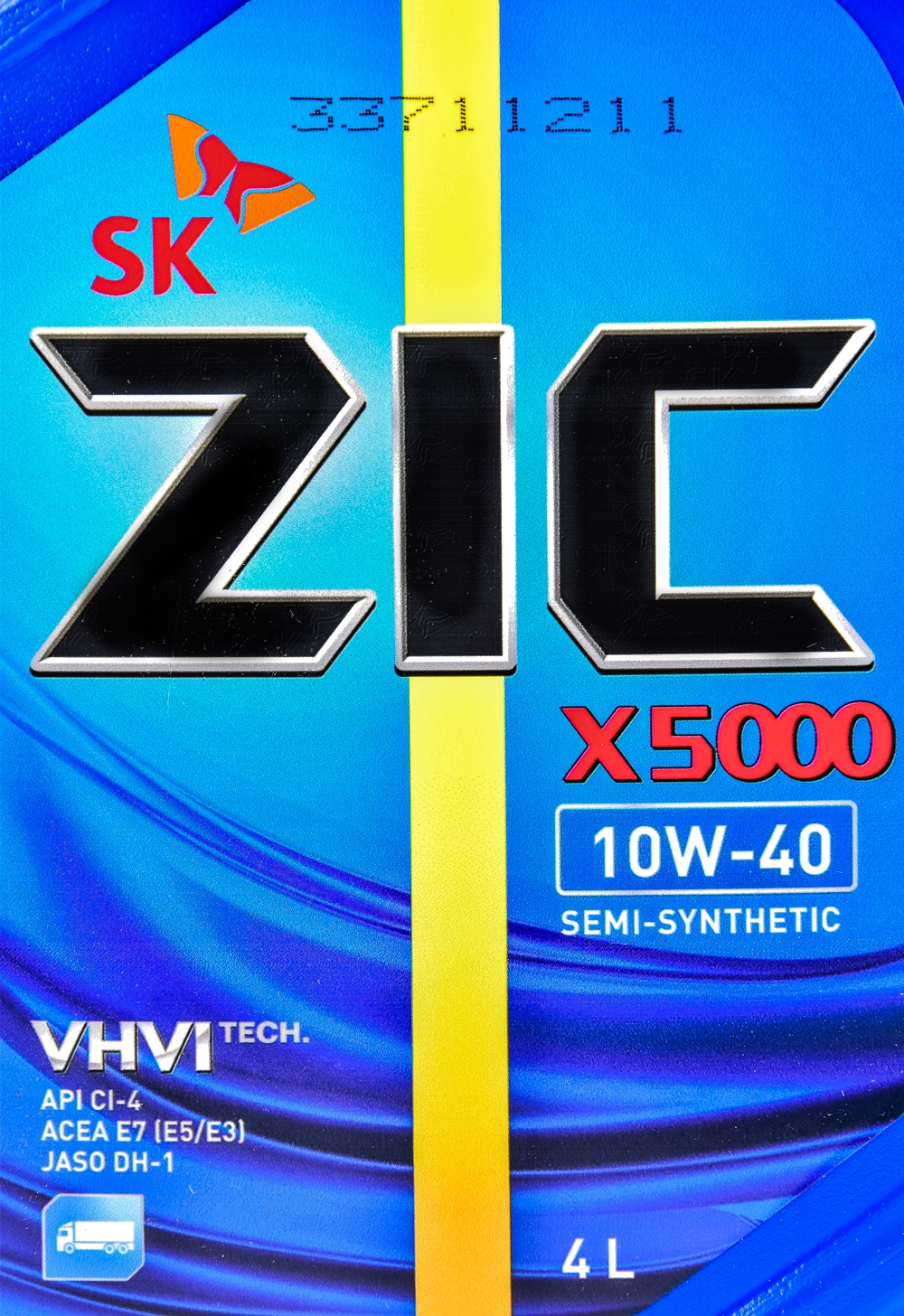 Моторна олива ZIC X5000 10W-40 4 л на Volvo XC90
