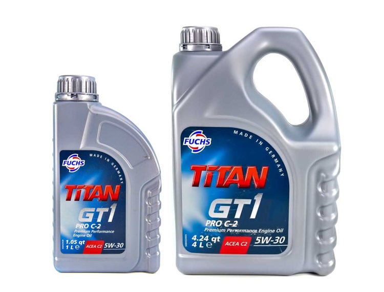 Моторное масло Fuchs Titan Gt1 Pro C2 5W-30 для Mazda MX-5 на Mazda MX-5