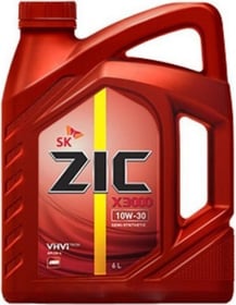Моторное масло ZIC X3000 10W-30 полусинтетическое
