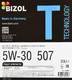 Моторна олива Bizol Technology 507 5W-30 20 л на Honda CR-Z