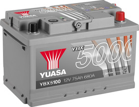 Аккумулятор Yuasa 6 CT-75-R YBX 5000 YBX5100