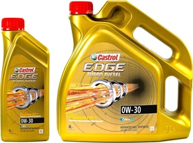 Моторна олива Castrol EDGE Turbo Diesel 0W-30 синтетична