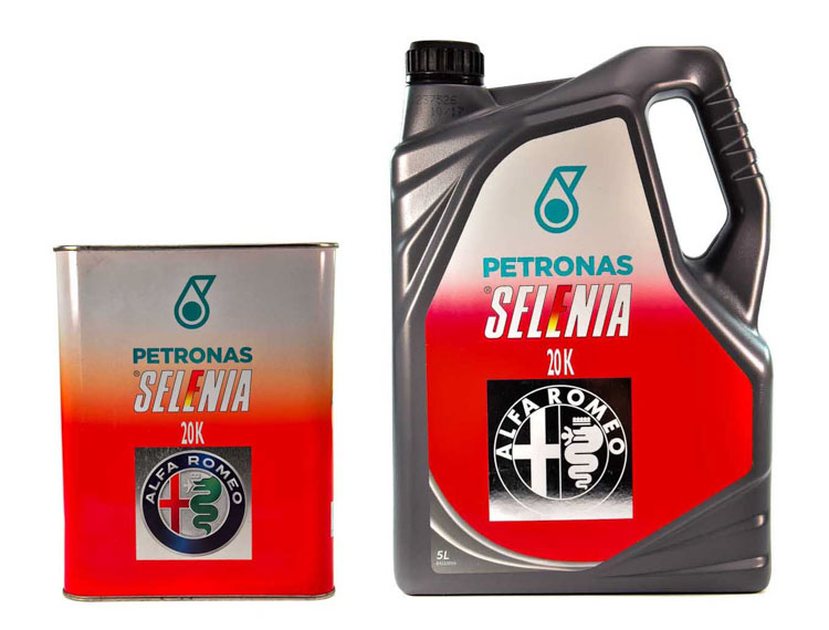 Моторна олива Petronas Selenia 20K AR 10W-40 на Mazda MPV