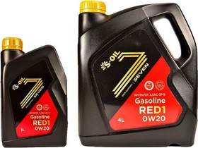 Моторна олива S-Oil Seven Red1 0W-20 синтетична