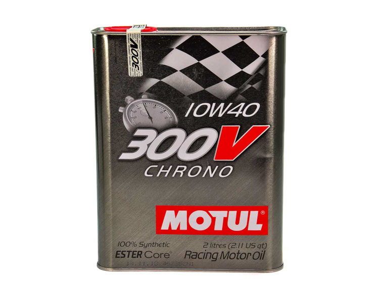 Моторное масло Motul 300V Chrono 10W-40 2 л на Citroen C6