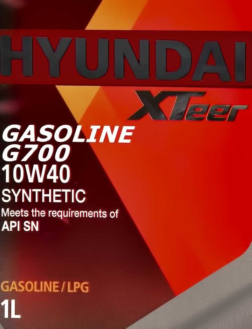 Моторное масло Hyundai XTeer Gasoline G700 10W-40 1 л на Mazda CX-9