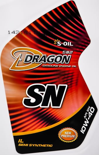 Моторное масло S-Oil Dragon SN 10W-40 1 л на Hyundai Terracan
