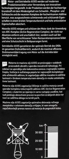 Моторна олива Axxis DZL Light 10W-40 4 л на Renault Fluence