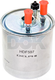 Паливний фільтр Delphi HDF597