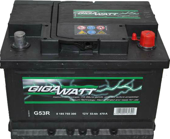 

Аккумулятор Gigawatt 6 CT-53-R 0185755300
