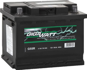 Акумулятор Gigawatt 6 CT-56-R 0185755600