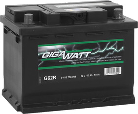 Акумулятор Gigawatt 6 CT-60-R 0185756008