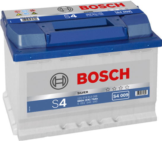 

Аккумулятор Bosch 6 CT-74-L S4 Silver 0092S40090