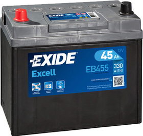 Аккумулятор Exide 6 CT-45-L Excell EB455