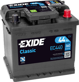 Аккумулятор Exide 6 CT-44-R Classic EC440
