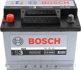 Акумулятор Bosch 6 CT-56-L S3 0092S30060