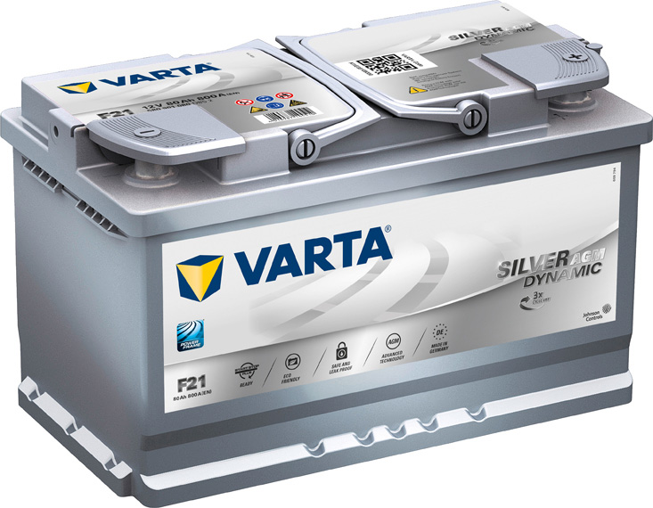 

Аккумулятор Varta 6 CT-80-R Silver Dynamic AGM 580901080