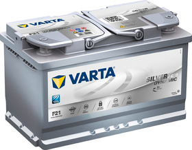 Акумулятор Varta 6 CT-80-R Silver Dynamic AGM 580901080