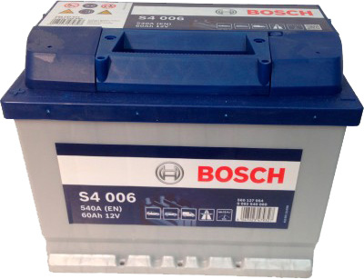 

Аккумулятор Bosch 6 CT-60-L S4 Silver 0092S40060
