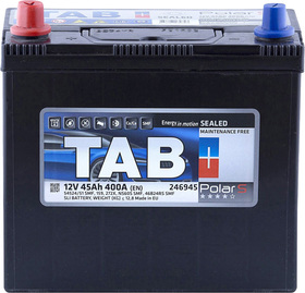 Аккумулятор TAB 6 CT-45-L Polar S JIS 246945