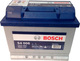 Аккумулятор Bosch 6 CT-60-L S4 Silver 0092S40060