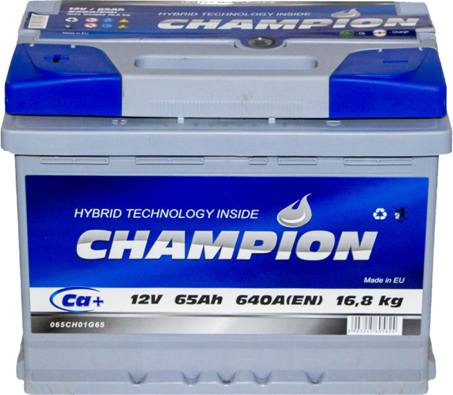 

Аккумулятор Champion 6 CT-65-L Standard CHG651