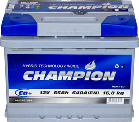 Аккумулятор Champion 6 CT-65-R Standard CHG650