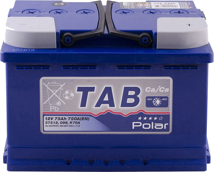 

Аккумулятор TAB 6 CT-75-R Polar Blue 121075
