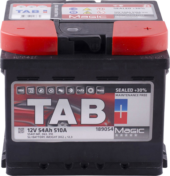 

Аккумулятор TAB 6 CT-54-R Magic 189054