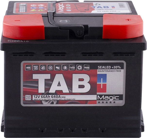 

Аккумулятор TAB 6 CT-66-R Magic 189065