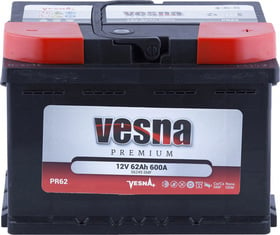 Аккумулятор Vesna 6 CT-62-R Premium 415062