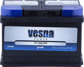 Аккумулятор Vesna 6 CT-74-R Power 415074