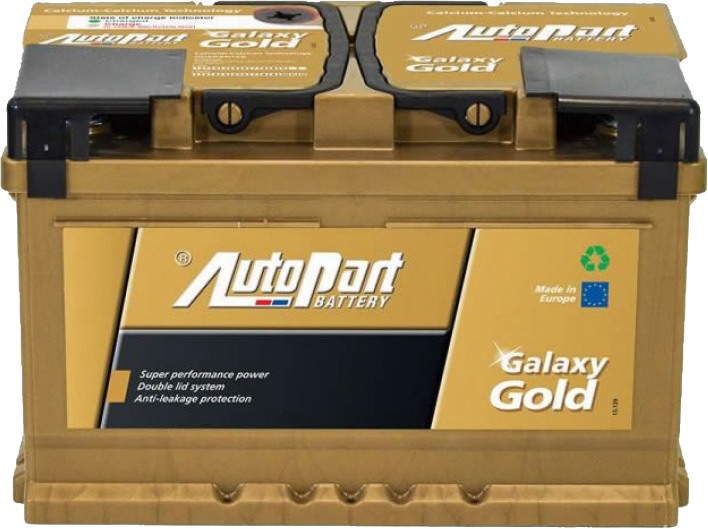 

Аккумулятор AutoParts 6 CT-100-R Galaxy Gold arl100gg0