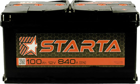 Аккумулятор Starta 6 CT-100-R JDF100S00