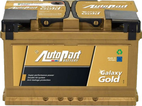 Аккумулятор AutoParts 6 CT-77-R Galaxy Gold arl077gg0