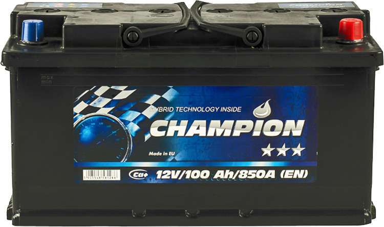 

Аккумулятор Champion 6 CT-100-R Black CHB1000