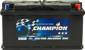 Аккумулятор Champion 6 CT-100-R Black CHB1000